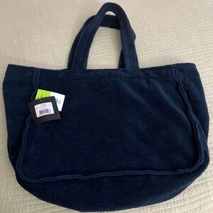 Navy Blue Tote Bag